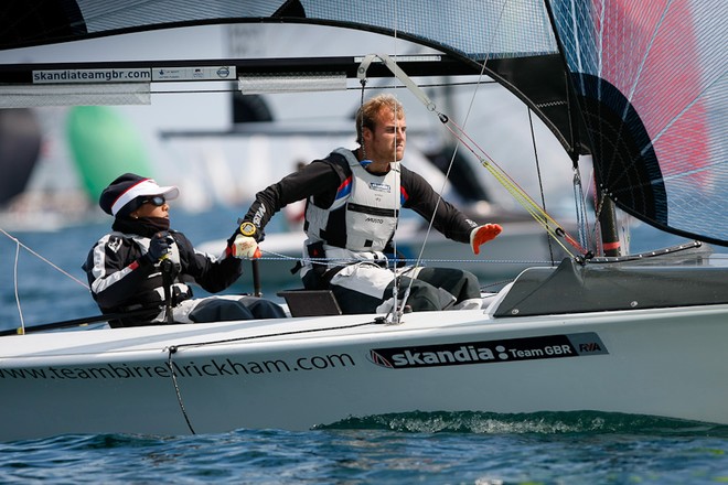 Alexandra Rickham and Niki Burrel,SKUD,GBR 45 - IFDS Sailing World Championships 2012 &copy;  Paul Wyeth / RYA http://www.rya.org.uk